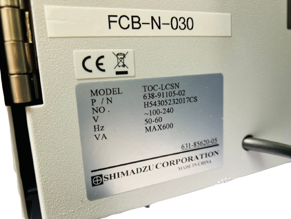 Máy đo tổng lượng cacbon hữu cơ – TOC Analyzer